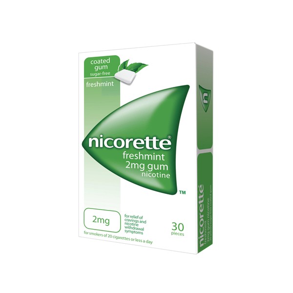 nicorette 2mg 30 gomme masticabili