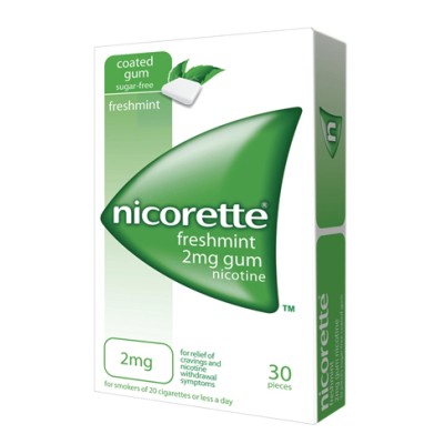 nicorette 2mg 30 gomme masticabili