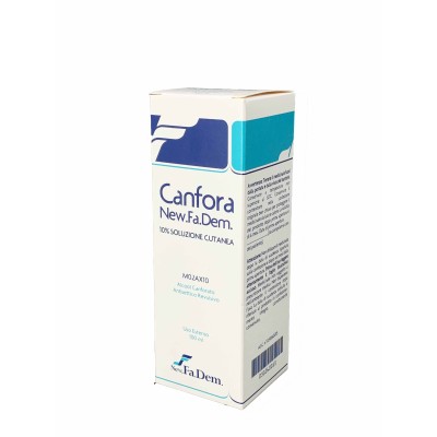 Canfora 10% New.Fa.Dem Soluzione Cutanea 100ml