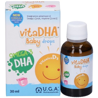 VitaDHA Baby Drops con Omega-3 DHA e Vitamina E 30 ml