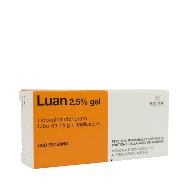 Luan 2,5% gel 15g con applicatore