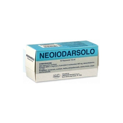 NEOIODARSOLO 10 flaconi 15ml