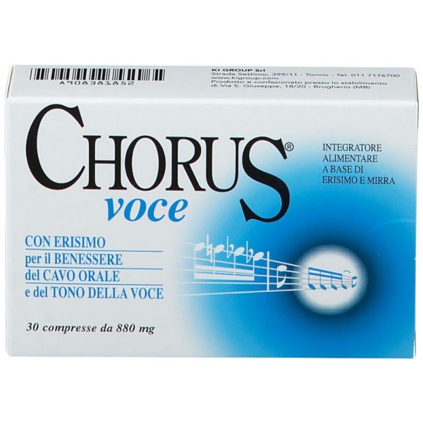Chorus Voce 30 Compresse