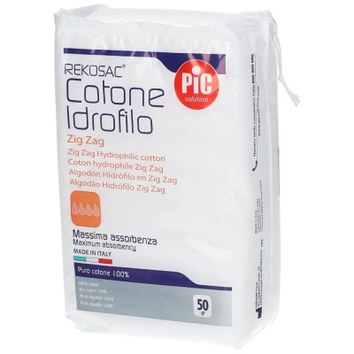 PiC Solution Rekosac Cotone Idrofilo Zig Zag 50 g