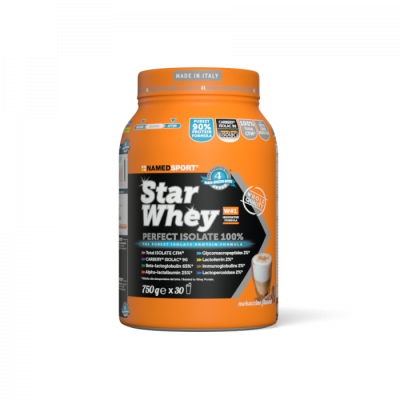 Named Sport Named Linea Benessere ed Energia Star Whey Proteine Gusto Mokaccino 750 g