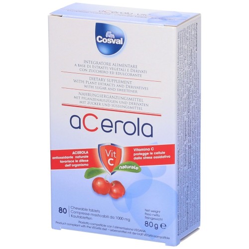 Acerola Vitamina C 80 Tavolette
