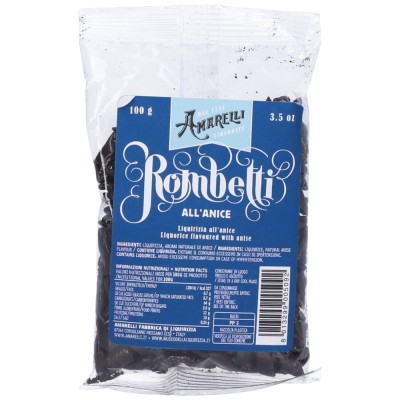 Amarelli Liquirizia Rombetti all'Anice Busta 100g