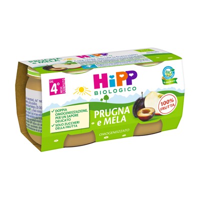 OMO HIPP Prugna/Mela 2x80g