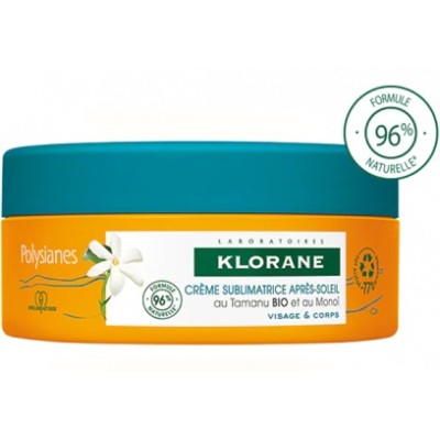 Klorane Sole Polysianes Crema Sublimatrice Doposole Viso Corpo 200ml