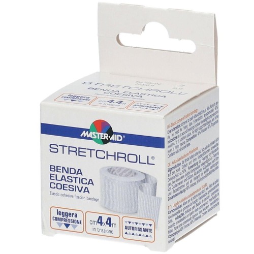 Master Aid StretchRoll 4 cm x 4 m Benda Elastica Coesiva