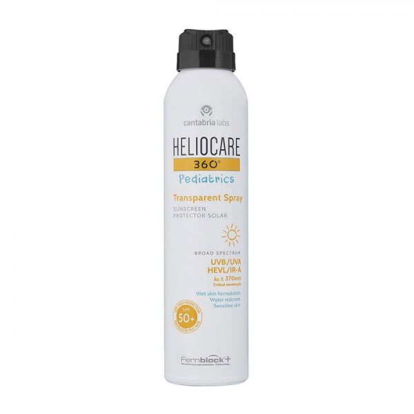 Heliocare 360° Pediatrics Transparent Spray SPF50+ 200 ml