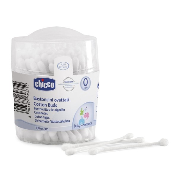 Chicco Bastoncini Ovattati 160 pezzi