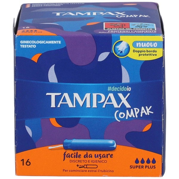Tampax Compak Super Plus 16 Assorbenti