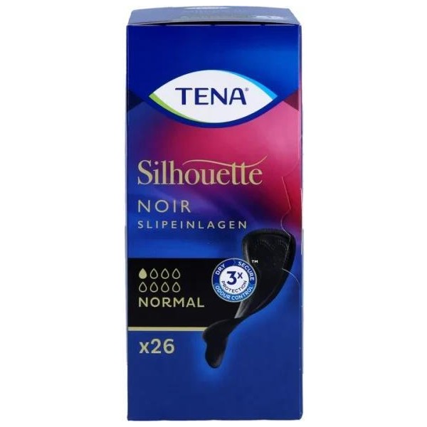 TENA SILHOUETTE NOIR NORMAL26P