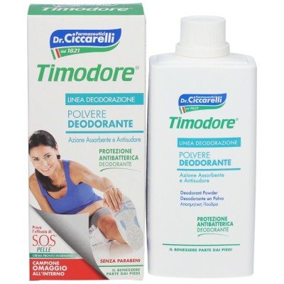 Timodore Polvere Deodorante 250g