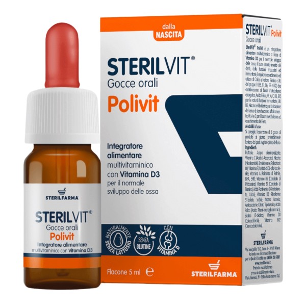 Sterilvit Polivit Gocce 5ml