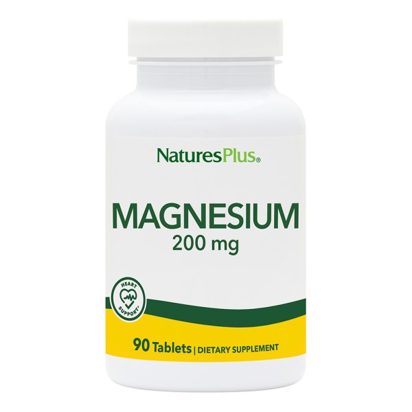 Natures Plus Magnesio Chelato 200mg 90 tavolette