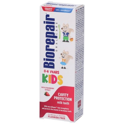Biorepair Kids 0-6 Anni Dentifricio 50ml Fragola