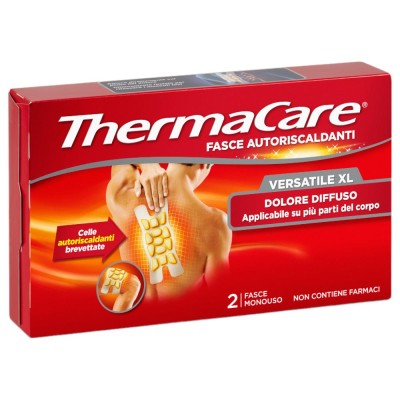 ThermaCare Versatile XL Dolore Diffuso 2 Fasce Autoriscaldanti