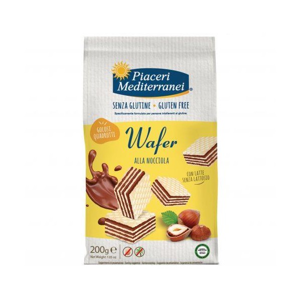 PIACERI MED.Wafer Nocciola200g