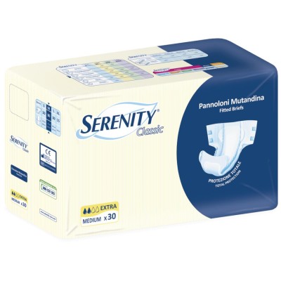 Serenity Classic Pannolone Mutandina M Extra 30 Pezzi