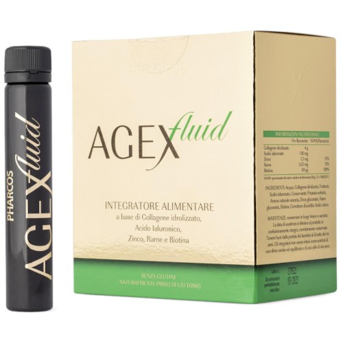 Pharcos Agex Fluid 15 Flaconcini da 25ml