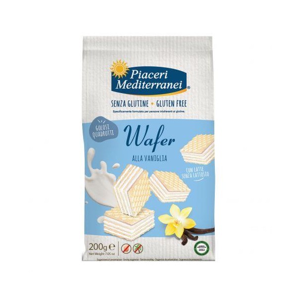 PIACERI MED.Wafer Vaniglia200g
