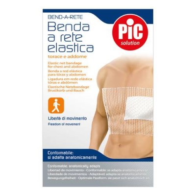 PiC Solution Benda a Rete Elastica 3 metri Torace Addome