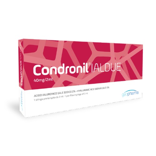 Condronil IALDUE 40mg/2ml 1 siringa Intra-Articolare preriempita