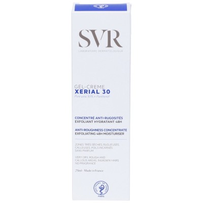 Xérial 30 Gel Creme Idratante Esfoliante 48h 75ml