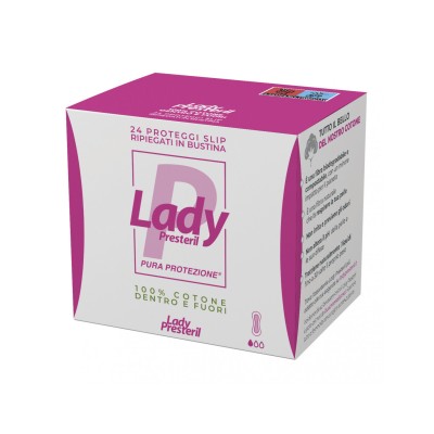 Lady Presteril Proteggi Slip Ripiegati 24 Pezzi