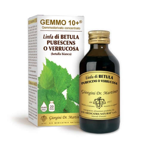 GEMMO10+ Betulla Bianca Linfa Liquido analcoolico 100ml