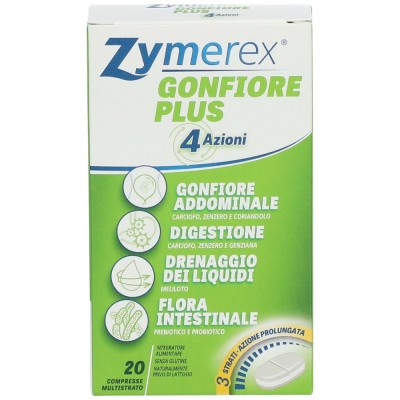 Zymerex Gonfiore Plus 4 Azioni 20 Compresse