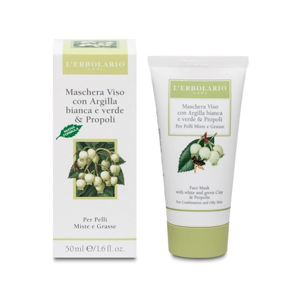 MASCHERA VISO ARGILLA/PROPOLI