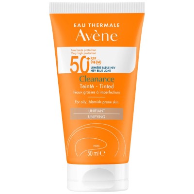 Avene Solari Cleanance Crema Solare Colorata SPF50+ 50ml