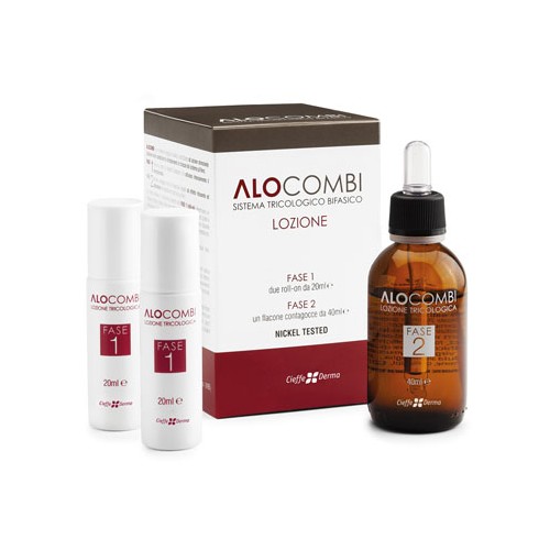 Alocombi LOZIONE 2 roll-on da 20 ml e 1 flacone contagocce da 40ml