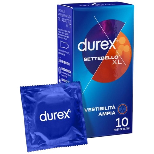 Durex Settebello XL 10 Preservativi