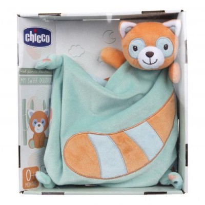 Chicco Peluche DouDou Panda Rosso