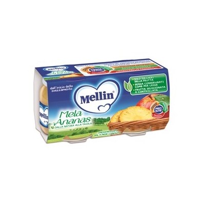 OMO MELLIN Mela+Ananas 2x100g