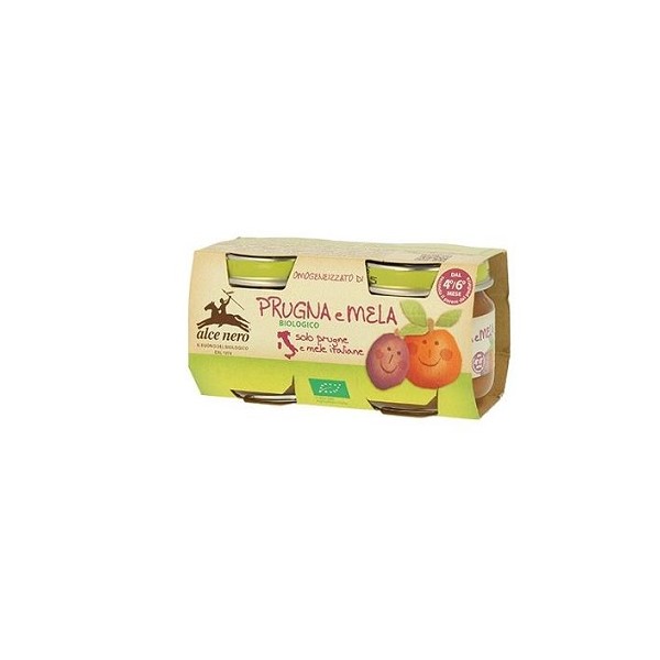 OMOGENEIZZATO PRUGNA MELA2X80G