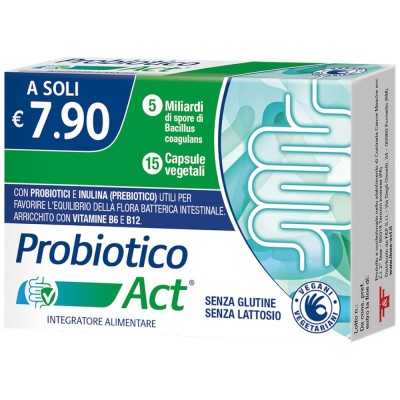 Probiotico Act 15 Capsule Vegetali