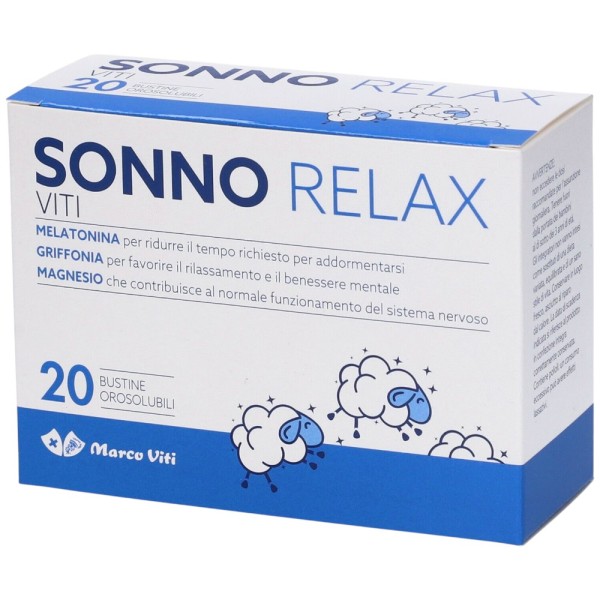 Sonno Relax Viti 20 Bustine Orosolubili