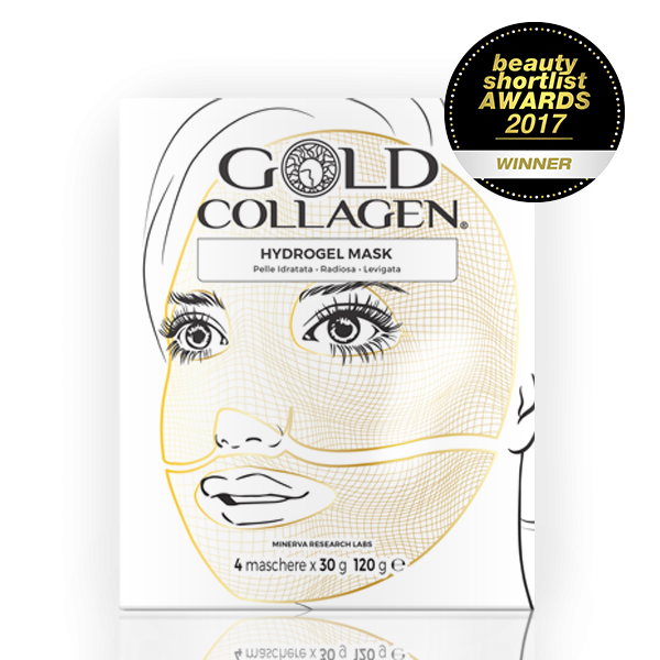 Gold Collagen Hydrogel Mask 4 Maschere