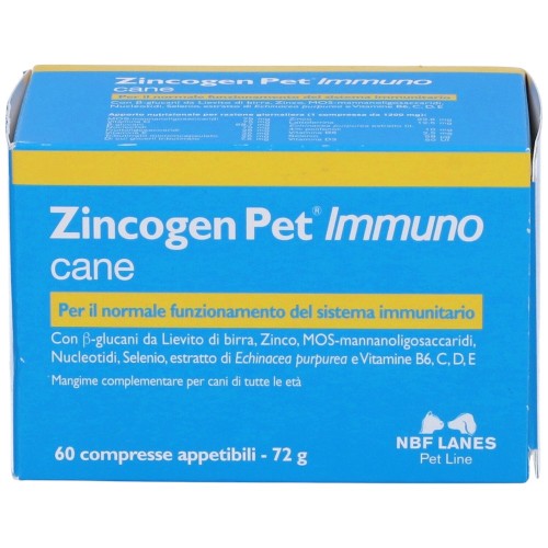Zincogen Pet Immuno 60 Compresse