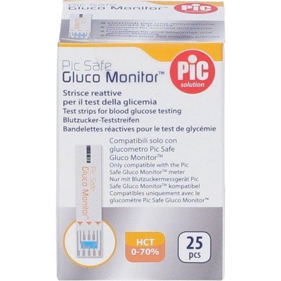 Pic Solution Gluco Monitor 25 Strisce Reattive