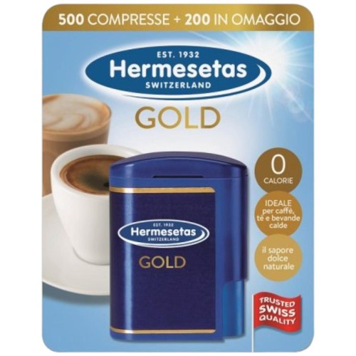 HERMESETAS GOLD 500+200 COMPRESSE