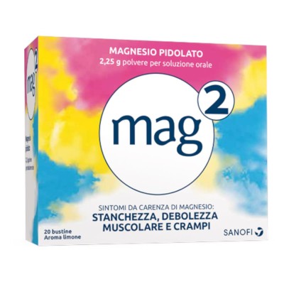 Mag2 Polvere Soluzione Orale 20 Bustine: Integratore di Magnesio