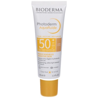Photoderm Aquafluide SPF50+ Idratante Tonalità Dorata 40ml
