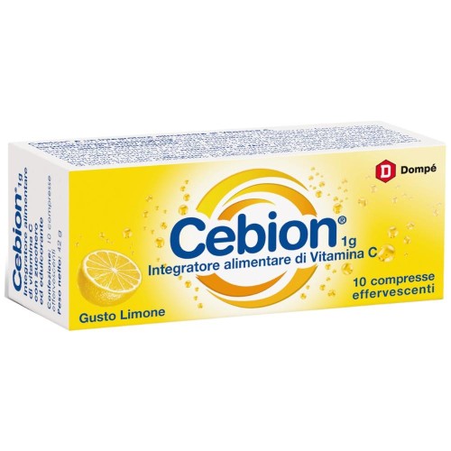 Cebion 10 compresse effervescenti Gusto Limone