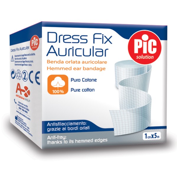 PiC Solution Dress Fix Auricular Benda Orlata Auricolare 1cm x 5m
